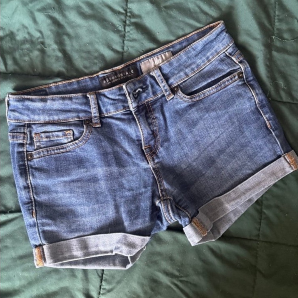 Aeropostale Classic Blue Jean Shorts